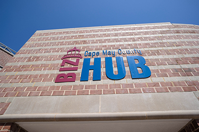 Biz Hub front of building