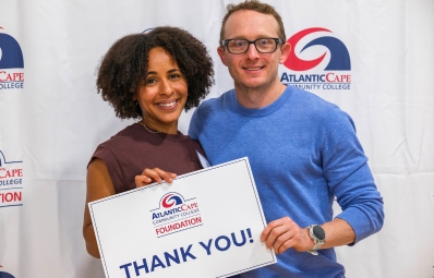 students at scholarship event