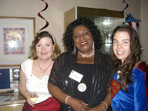 tracey staab with former students