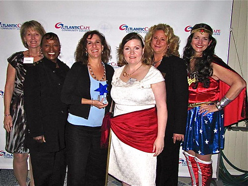foundation president with recipients