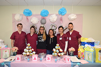 student nurses club babyshower