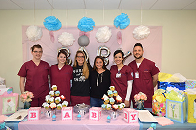 student nurses club babyshower
