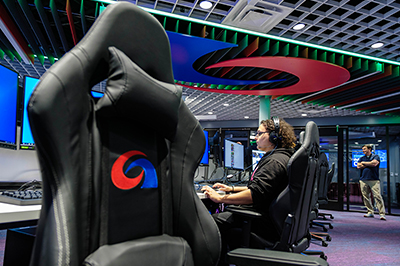 The inside of the Innovation Center