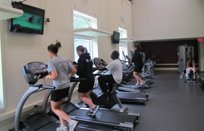 Fitness center at Atlantic Cape