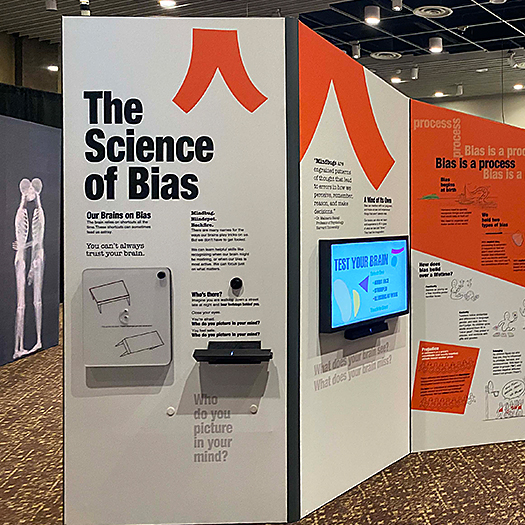 Exhibit of Bias Exhibit panel display.