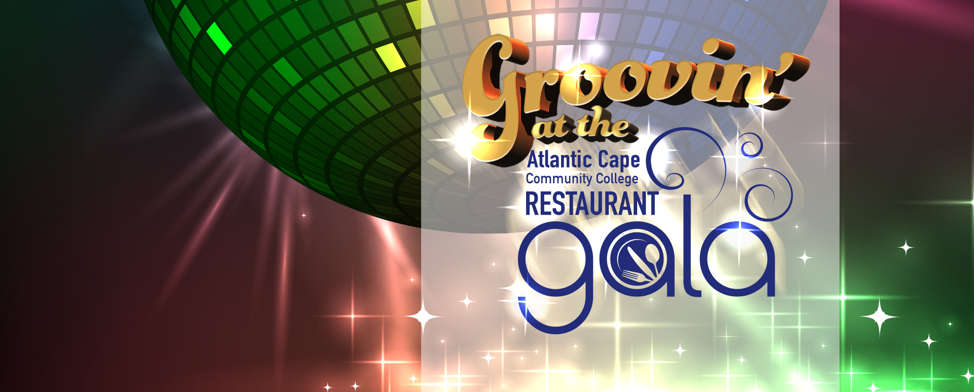 Gala 2026 promo image with a disco ball.