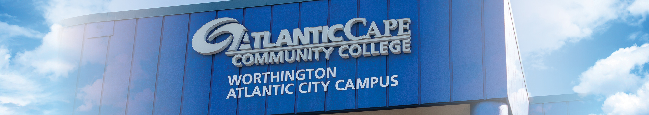 blue worthington campus building