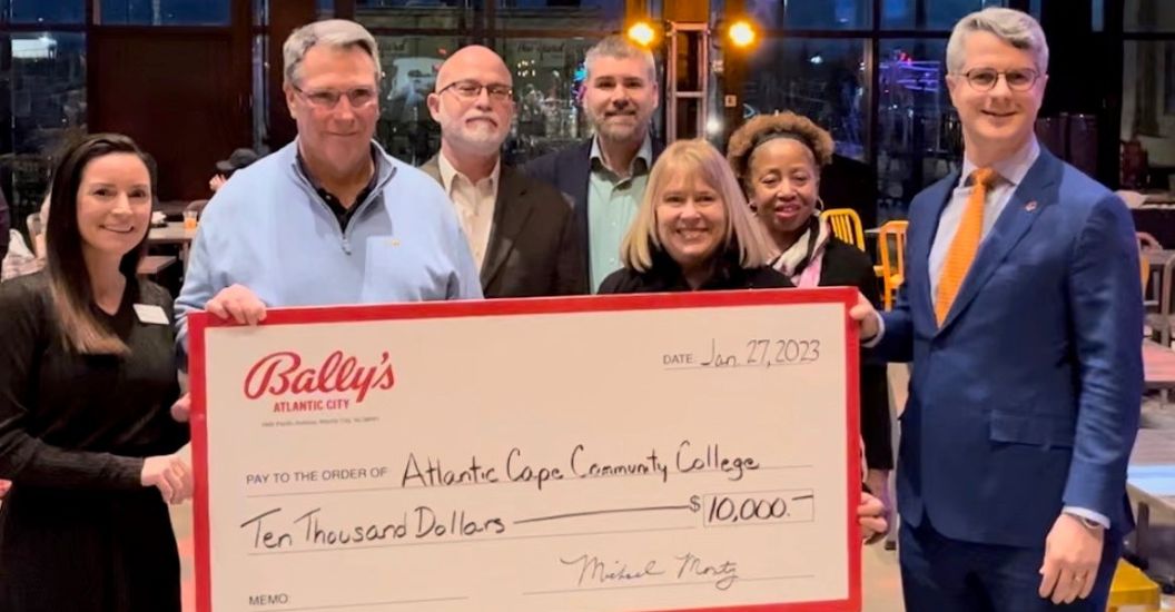 Atlantic Cape receives $10,000 donation from Bally's