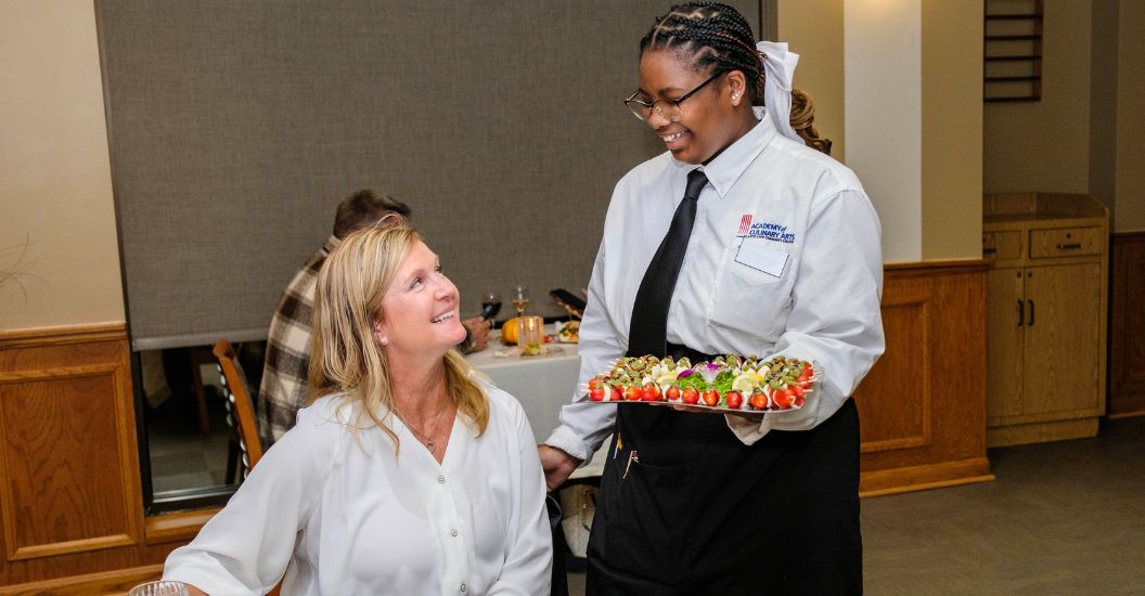 Careme's student run gourmet restaurant at Atlantic Cape