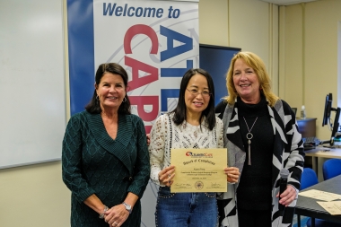 Alyssa Pang graduates from AELP