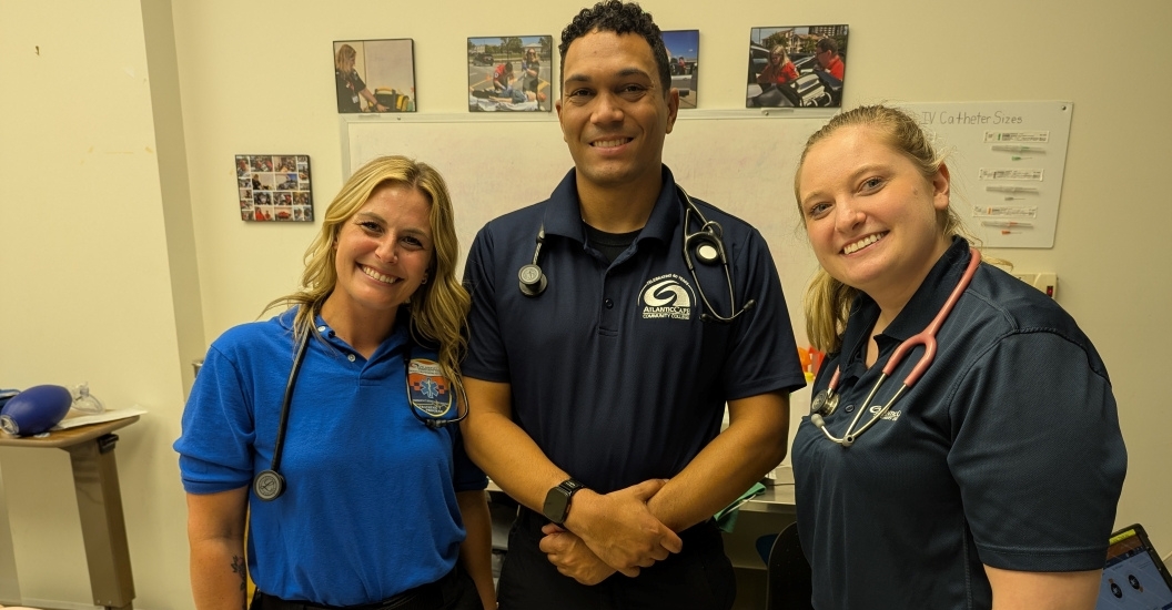 EMT and Paramedic Workforce Development Program Graduates Demonstrate Real-Life Saving Techniques Learned at Atlantic Cape