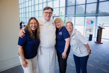 Lizbeth Castro Chef Joseph Sheridan Jean McAlister and Krista McConnell