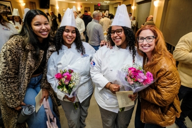 ACA coat and toque ceremony