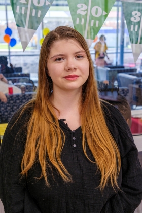 First-Gen student Jalana Peters