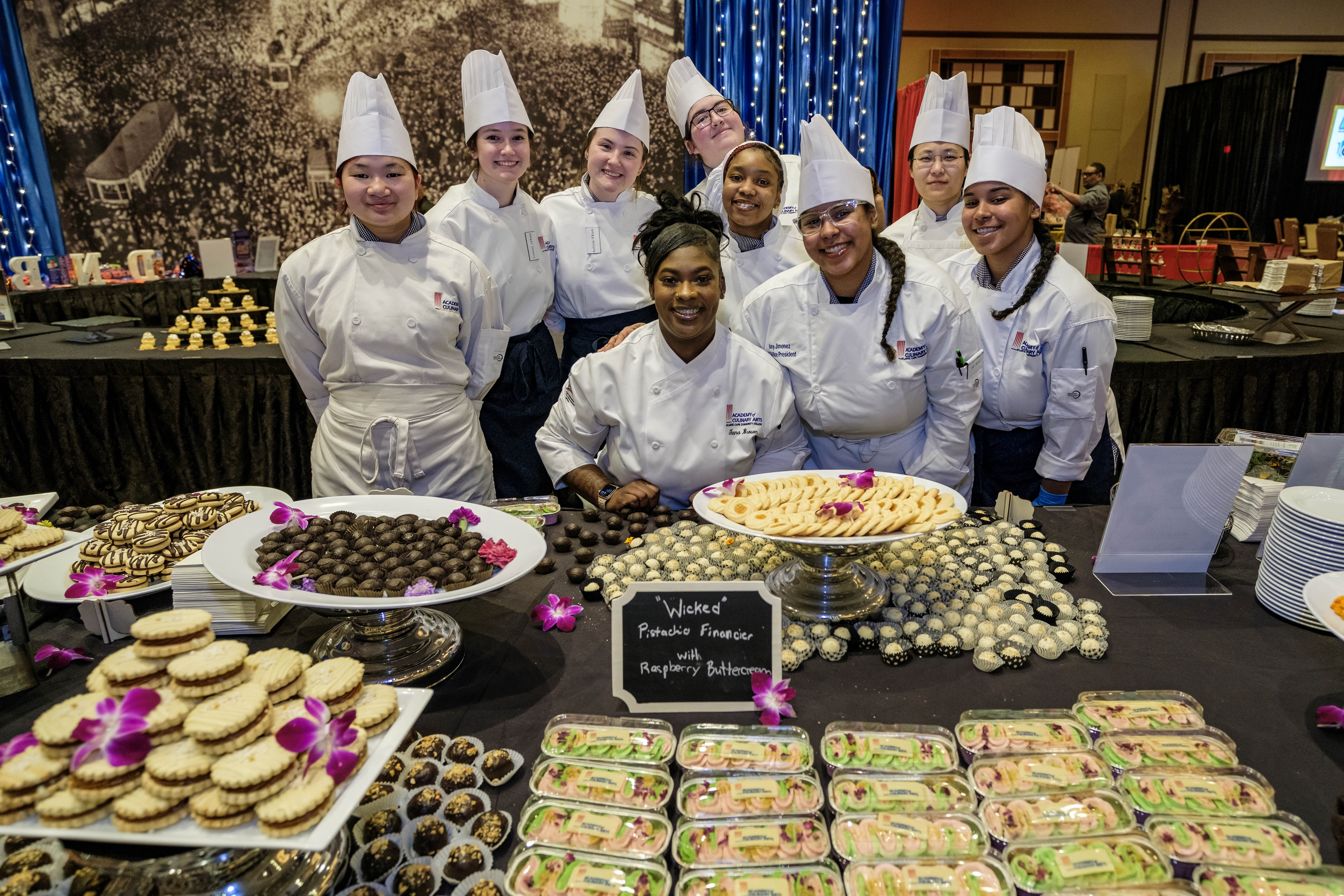 Students from the Academy of Culinary Arts