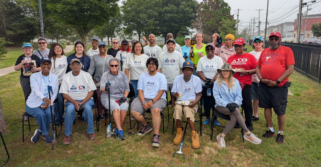 Atlantic Cape volunteers at inaugural Neighborhood Community Cleanup Day