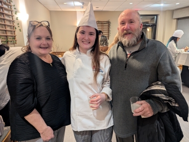 Kaitlynn O'Keefe and her parents