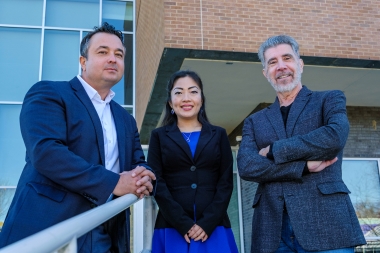 Dr. Bojan Zilovic, Michele Togashi and Dr. Otto Hernandez