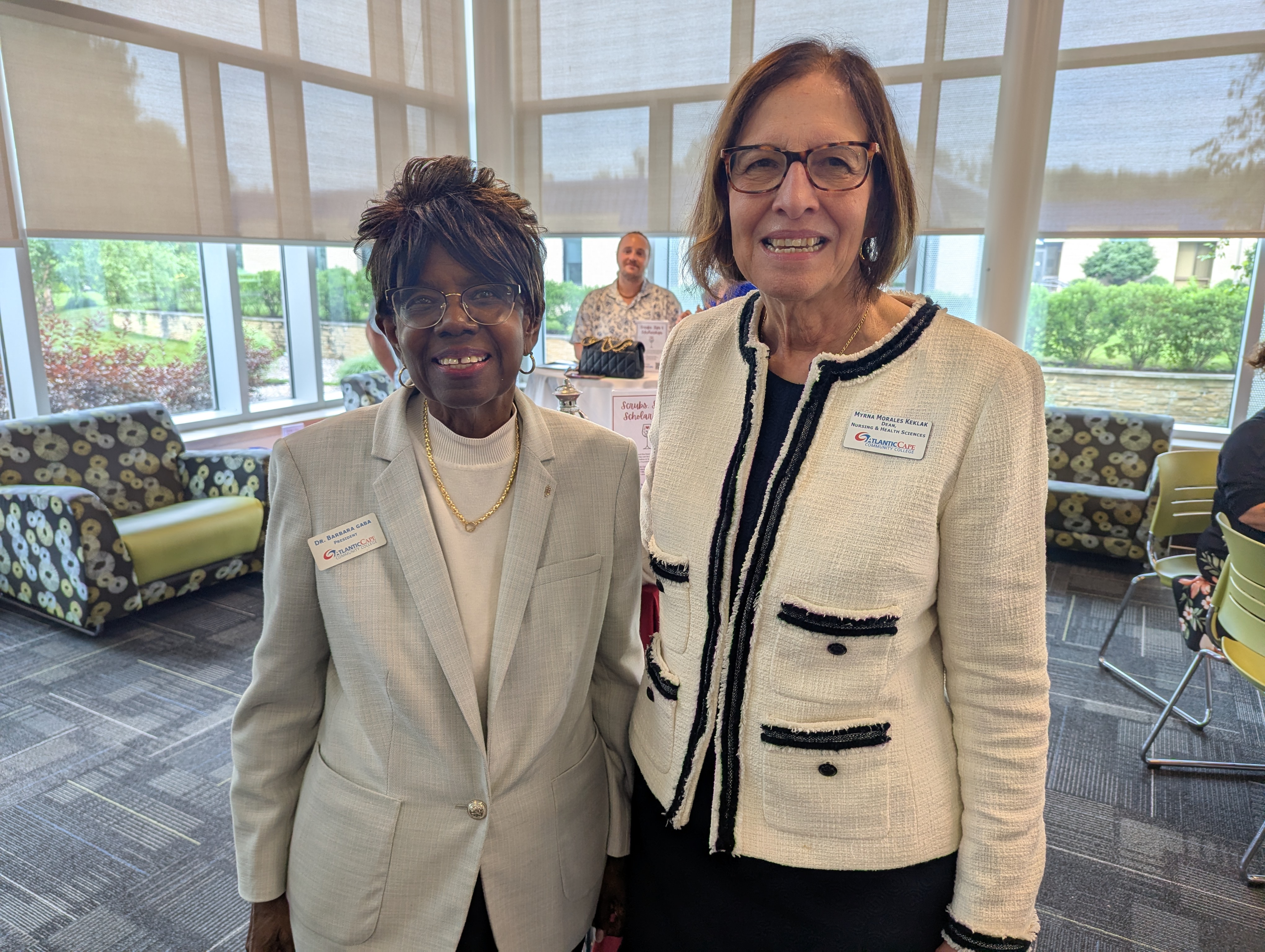 Dr. Barbara Gaba and Myrna Morales Keklak