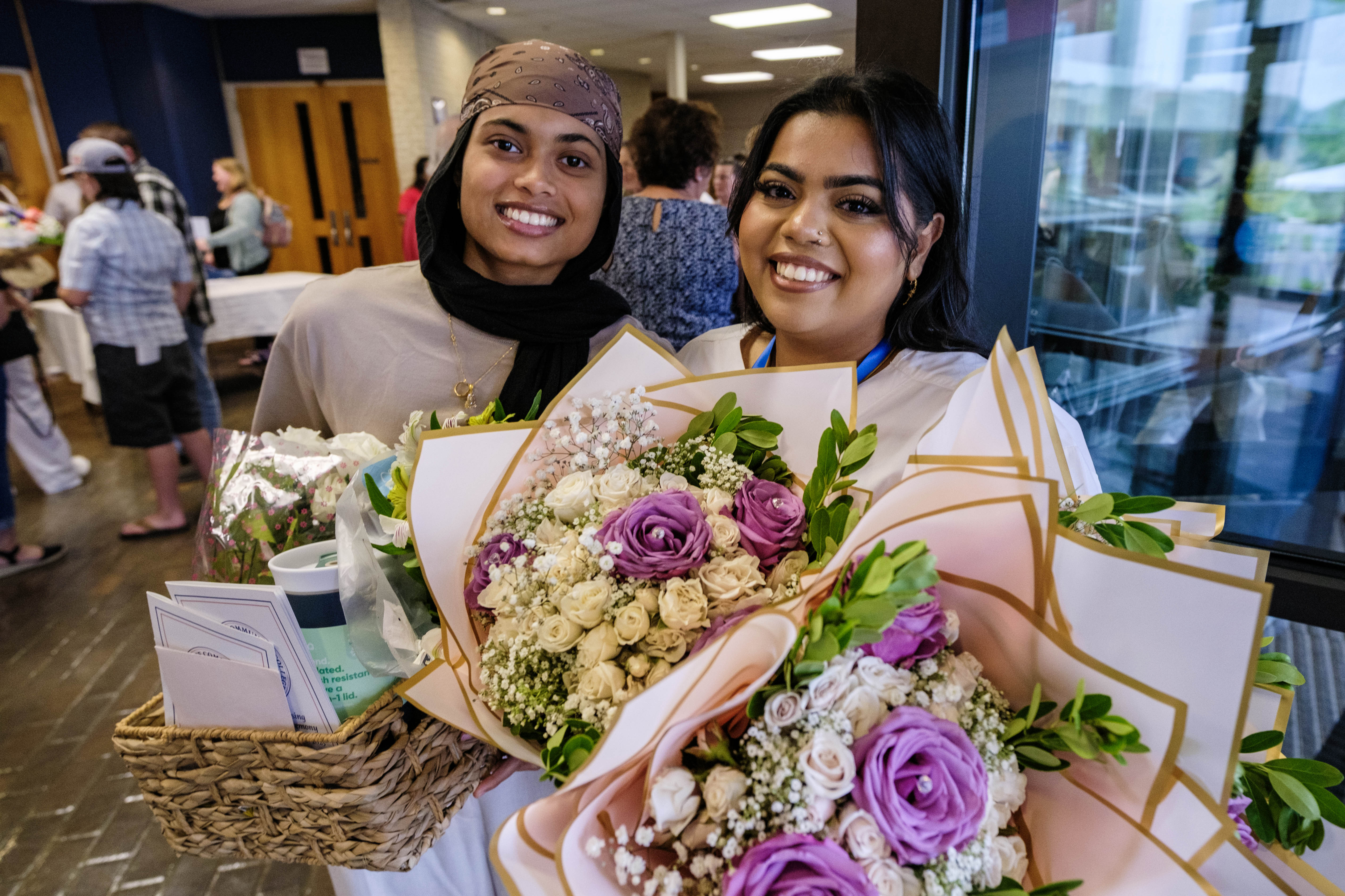 Graduate Tahmina Hannan smiles