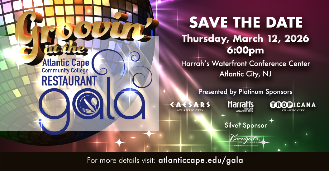 Save the date for the 2026 Atlantic Cape Restaurant Gala