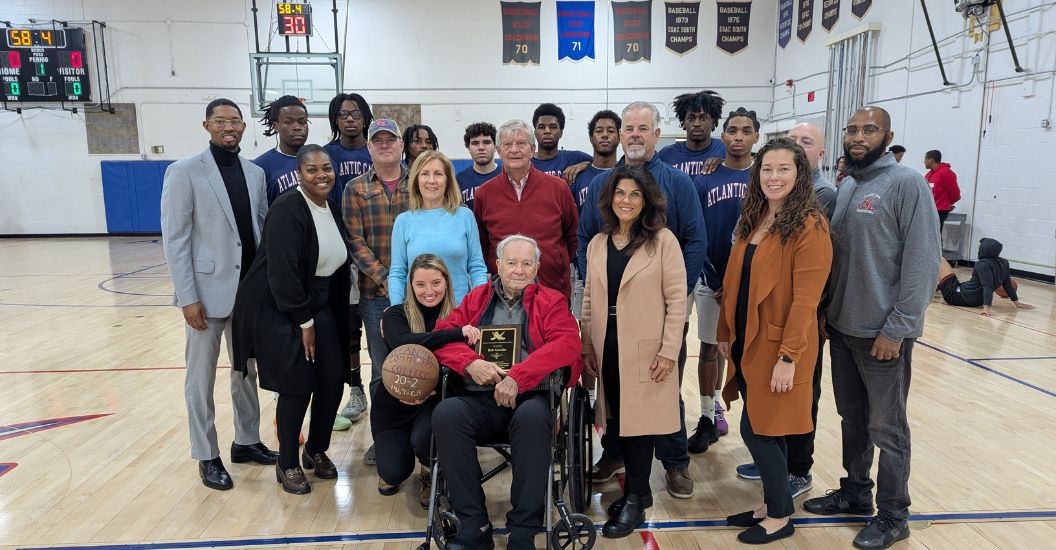Atlantic Cape Bestows Athletics Recognition of Excellence Award Upon Former Coach & College Administrator Robert Goudie