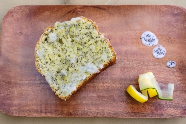Gabrielle Ruberti lemon poppy see zucchini bread