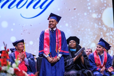 Outgoing SGA President Clive Morgan