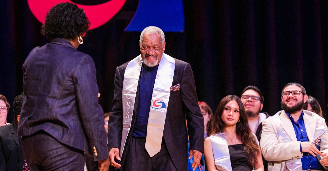 CSS award recipient Leon Kerrison