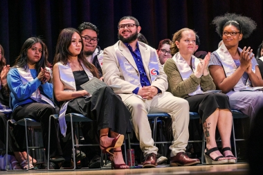 Student speaker Alexander Barr