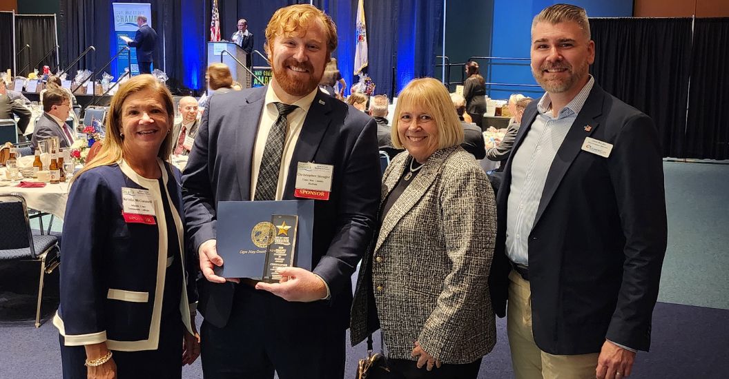 Christopher Stenger with Krista McConnell Jean McAlister and Chris Mularz