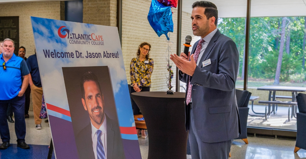 Atlantic Cape Community College Welcomes its 10th President, Dr. Jason Abreu