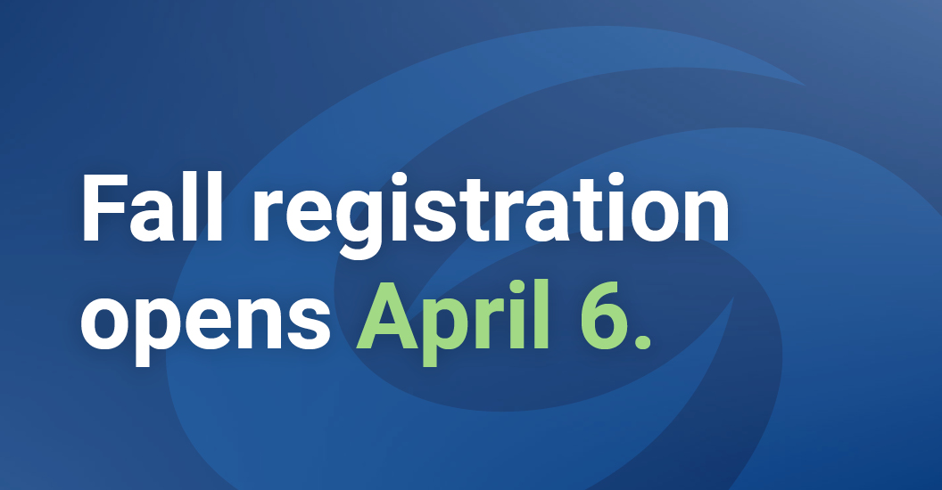 Registration for Atlantic Cape’s Upcoming Fall Semester Opens April 6 for Students with 30+ Credits; April 9 for All Students