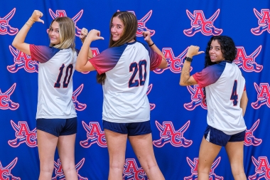 Women's soccer fun times photo