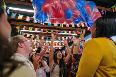 Grad Fair 2026 balloon drop