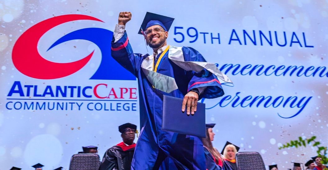 Atlantic Cape Confers Associate Degrees Upon More Than 870 Graduates at 59th Commencement at Ocean Casino Resort