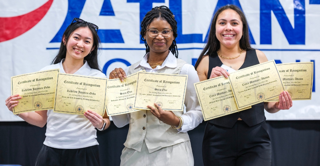 Scholarship recipients at Annual Scholarship Recognition Ceremony