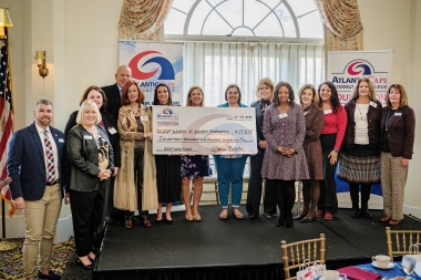Women of Wonder 2025 check presentation