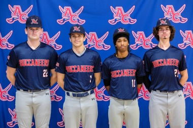 Buccaneers baseball sophomore student-athletes