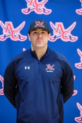 Buccaneers baseball head coach Alex Tafaro