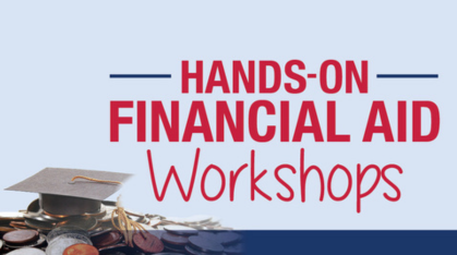 picture of the hands-on fafsa workshop logo