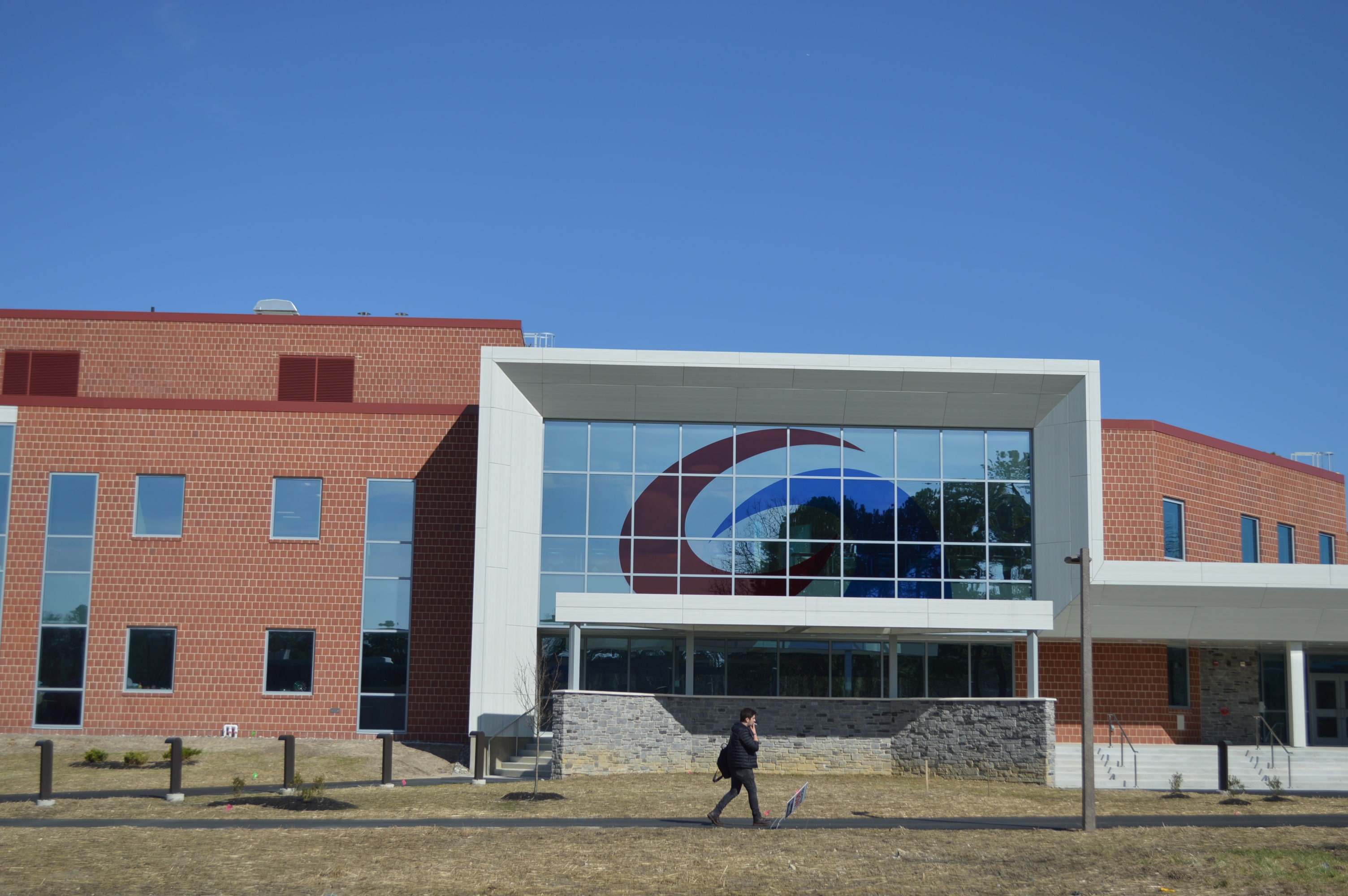 outside student center building