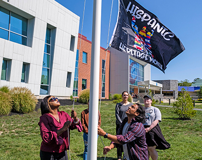 hsi flag raising