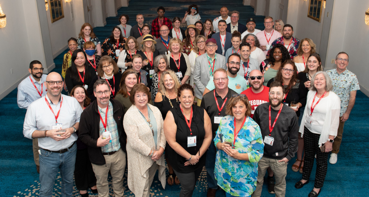 Attendees at the National Council for Marketing and Public Relations District 1 Conference