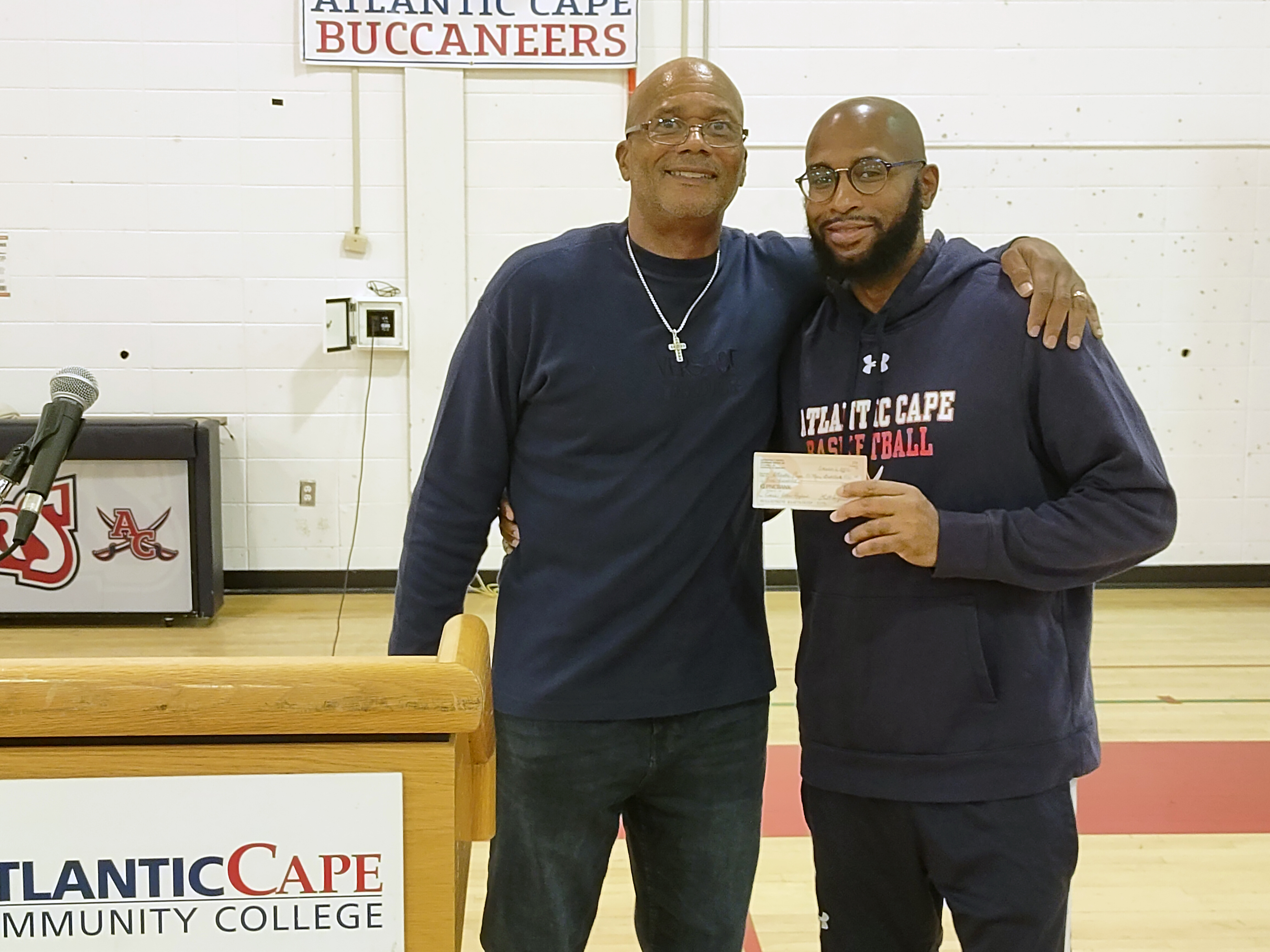 Leonard Hayes and Coach Allen Ragland