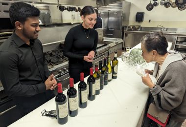 Selection of wines