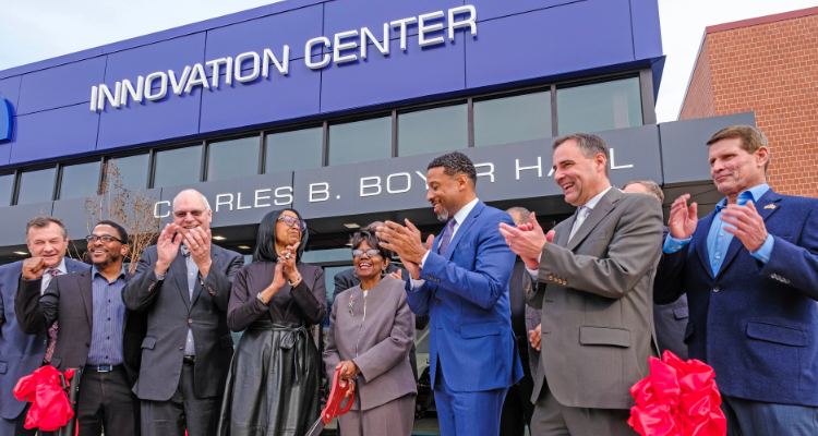 Innovation Center ribbon cutting ceremony