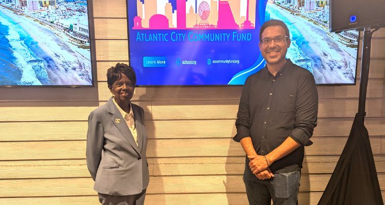 Dr Barbara Gaba and Evan Sanchez receive AC Community Fund award