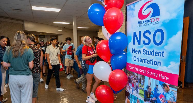 New Student Orientation 2024 at Mays Landing campus